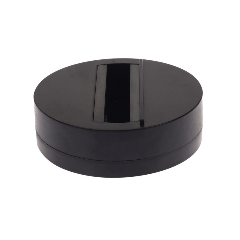 CEILING BASE 4 TRACK WIRE BLACK XRA400B