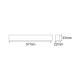 FLUORESC. LIGHT T5 1X14W +LAMP +REFLEKTOR GNT514MLF