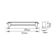 FLUORESCENT LIGHT 8W T4 28070