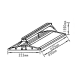 Fluorescent lamp T5 2X21W AC.045XF221B