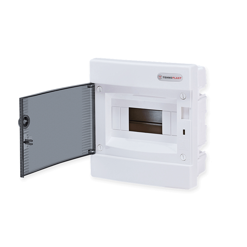 FUSE BOX U8C RECESSED WITH DOOR 282U8C