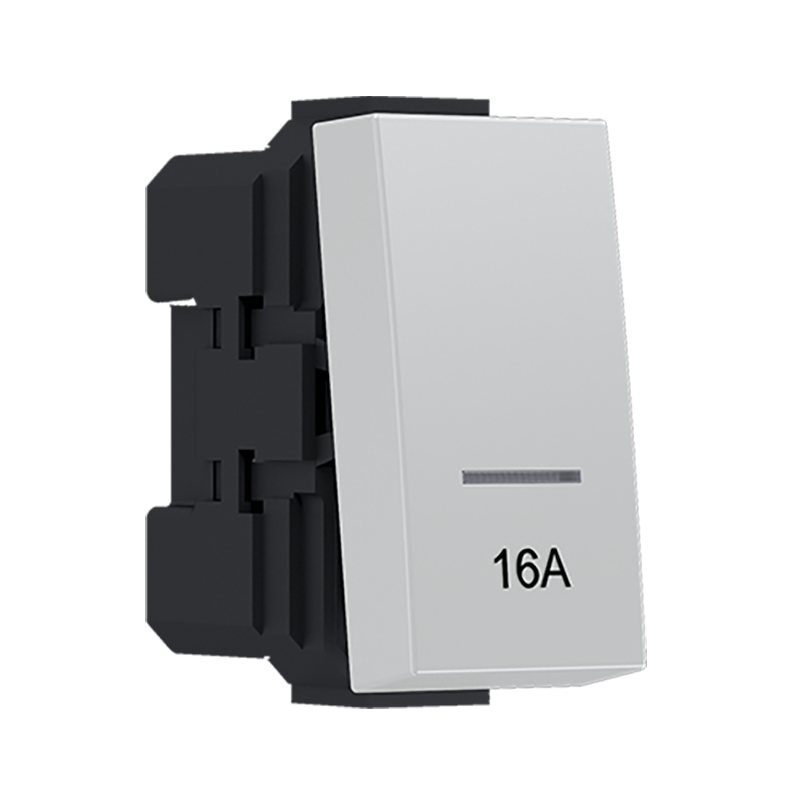 ^MODYS 2-POLE SWITCH (0-1) WITH 16A INDICATOR IVORY 1 M. 2P 16AX 250VAC IP20 10101312206