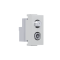 ^ MODYS SAT TV-R SOCKET THROUGH-LINE IVORY 1 M. IP20 10101312243