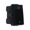 ^MODYS 2-POLE SWITCH (0-1) MATT BLACK 1 M. 2P 10AX 250VAC IP20 10101312305