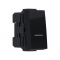 ^MODYS PUSH BUTTON SWITCH MATT BLACK 1 M. 1P 10A 250VAC IP20 10101312309
