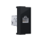 ^ MODYS DATA SOCKET MATT BLACK 1 M. RJ45 CAT.5Ε UNSCREENED IP20 10101312327