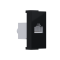 ^ MODYS DATA SOCKET MATT BLACK 1 M. RJ45 CAT.6 SCREENED IP20 10101312329