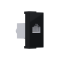 ^ MODYS DATA SOCKET MATT BLACK 1 M. RJ45 CAT.6A SCREENED IP20 10101312330