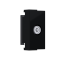 ^ MODYS TV-R SOCKET MALE CONNECTOR MATT BLACK 1 M. ENL-LINE IP20 10101312342