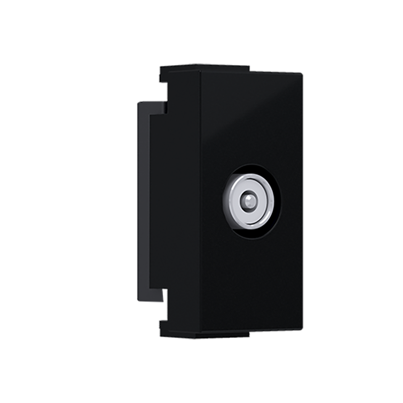 ^ MODYS TV-R SOCKET MALE CONNECTOR MATT BLACK 1 M. ENL-LINE IP20 10101312342 ^ MODYS TV-R SOCKET MALE CONNECTOR MATT BLACK 1 M. ENL-LINE IP20 10101312342
