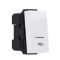 ^MODYS 2-POLE SWITCH (0-1) WITH 16A INDICATOR WHITE 1 M. 2P 16AX 250VAC IP20 10101312406