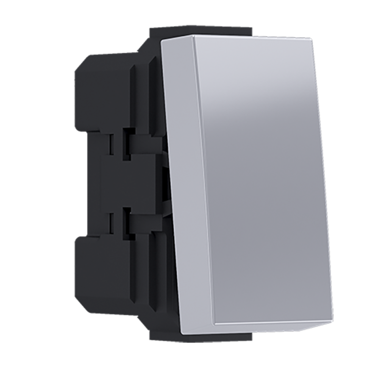 ^ MODYS INTERMEDIATE SWITCH SILVER 1 M. 1P 10AX 250VAC IP20 10101312414