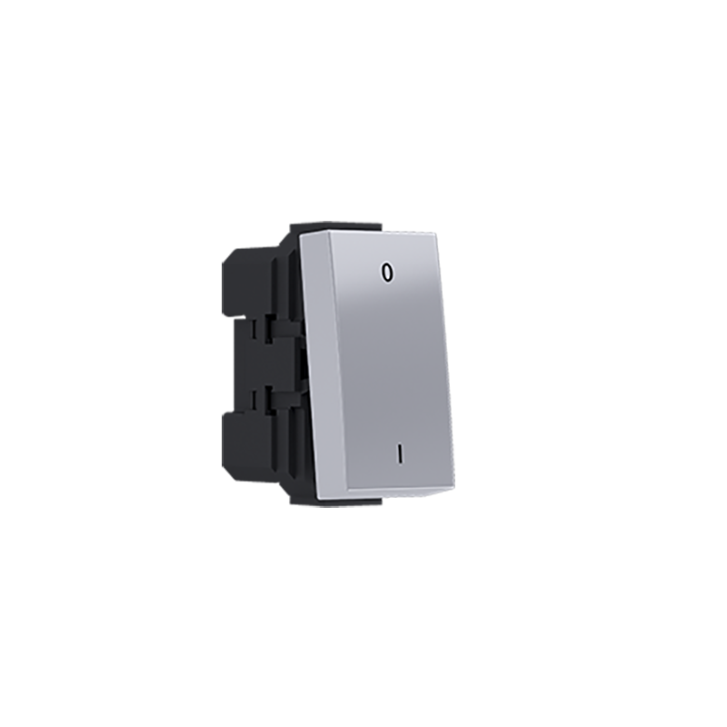 ^MODYS 2-POLE SWITCH (0-1) SILVER 1 M. 2P 10AX 250VAC IP20 10101312415