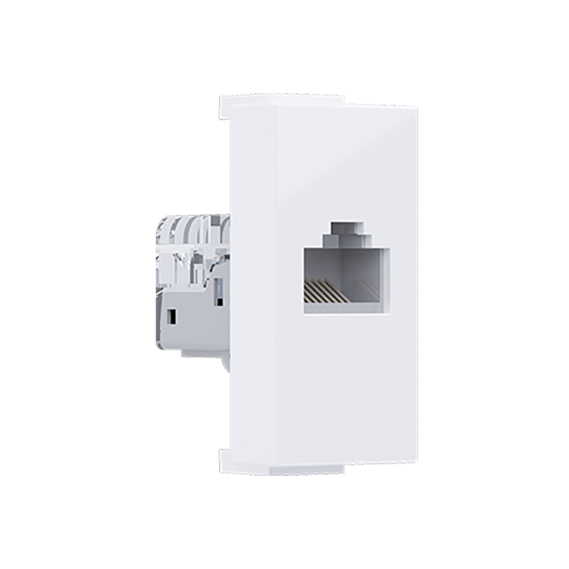^ MODYS DATA SOCKET WHITE 1 M. RJ45 CAT.5Ε UNSCREENED IP20 10101312431