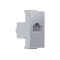 ^ MODYS DATA SOCKET SILVER 1 M. RJ45 CAT.6 SCREENED IP20 10101312443