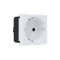 ^ MODYS SCHUKO SOCKET WITH SHUTTERS WHITE 2 M. 2P+E 16A 250VAC IP20 10101312460