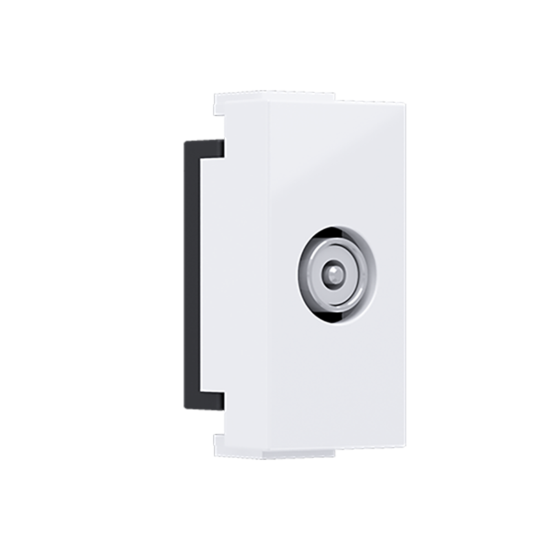 ^ MODYS TV-R SOCKET MALE CONNECTOR WHITE 1 M. ENL-LINE IP20 10101312463