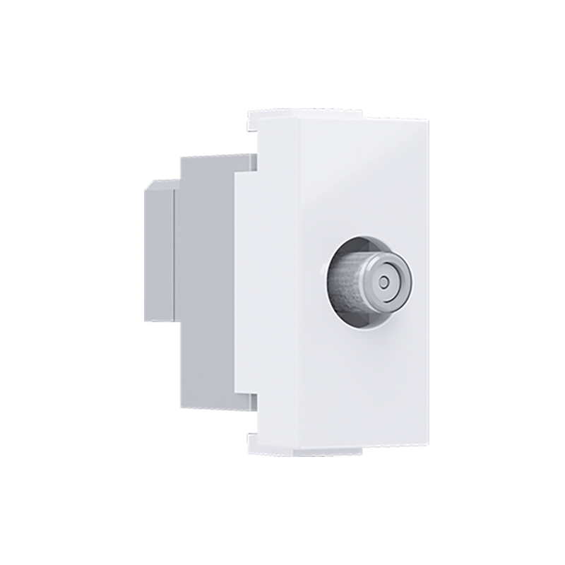 ^ MODYS SAT SOCKET END-LINE WHITE 1 M. IP20 10101312467