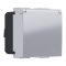 ^ MODYS SCHUKO SOCKET WITH SHUTTERS & LID SILVER 2 M. 2P+E 16A 250VAC IP20 10101312472