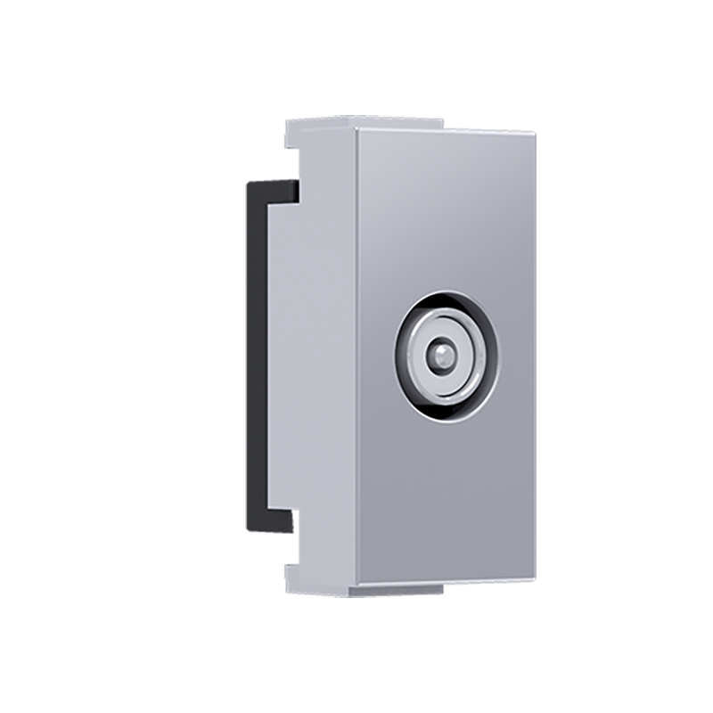 ^ MODYS TV-R SOCKET MALE CONNECTOR SILVER 1 M. ENL-LINE IP20 10101312473