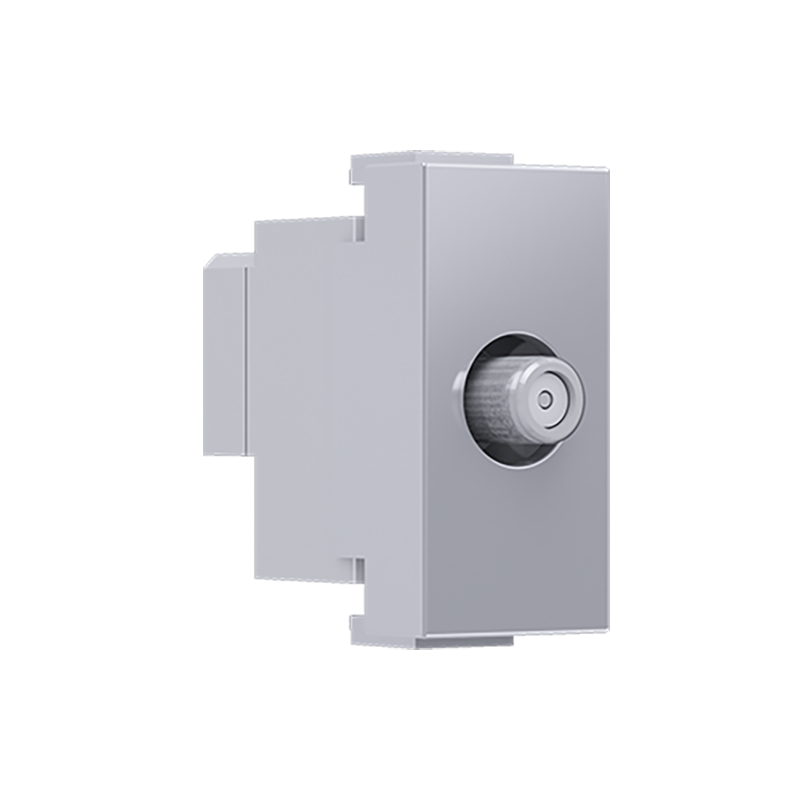 ^ MODYS SAT SOCKET END-LINE SILVER 1 M. IP20 10101312477