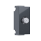 ^ MODYS SAT SOCKET FEMALE CONNECTOR ANTHRACITE 1 M. END-LINE IP20 10101312484