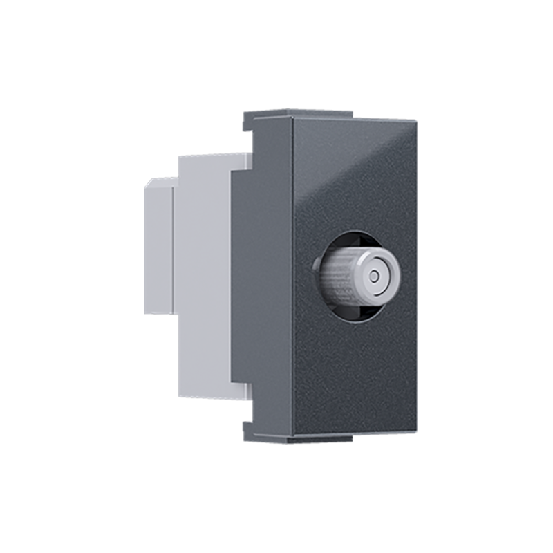 ^ MODYS SAT SOCKET END-LINE ANTHRACITE 1 M. IP20 10101312487