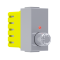 ^ MODYS 1 WAY DIMMER SILVER 1 M. 1P 40-300W 250VAC IP20 10101312496