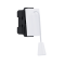 ^MODYS PUSH BUTTON SWITCH WITH CORD WHITE 1 M. 1P 10A 250VAC IP20 10101312517