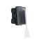 ^MODYS PUSH BUTTON SWITCH WITH CORD ANTHRACITE 1 M. 1P 10A 250VAC IP20 10101312519