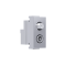 ^ MODYS SAT TV-R SOCKET END-LINE SILVER 1 M. IP20 10101312609