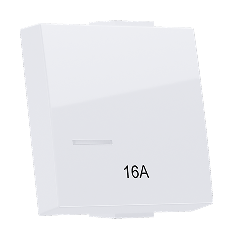 ^ MODYS BUTTON WITH INDICATOR 16A 2 M. WHITE 10101332369