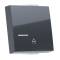 ^ MODYS BUTTON WITH INDICATOR & LIGHT SYMBOL 2 M. ANTHRACITE 10101333063