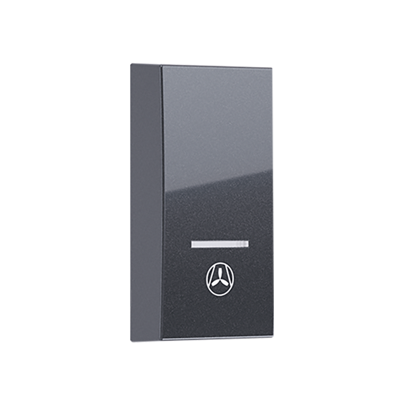 ^ MODYS BUTTON WITH INDICATOR & SYMBOL VENTILATOR 1 M. ANTHRACITE 10101333140 ^ MODYS BUTTON WITH INDICATOR & SYMBOL VENTILATOR 1 M. ANTHRACITE 10101333140