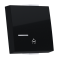 ^ MODYS BUTTON WITH INDICATOR & LIGHT SYMBOL 2 M. MATT BLACK 10101333519