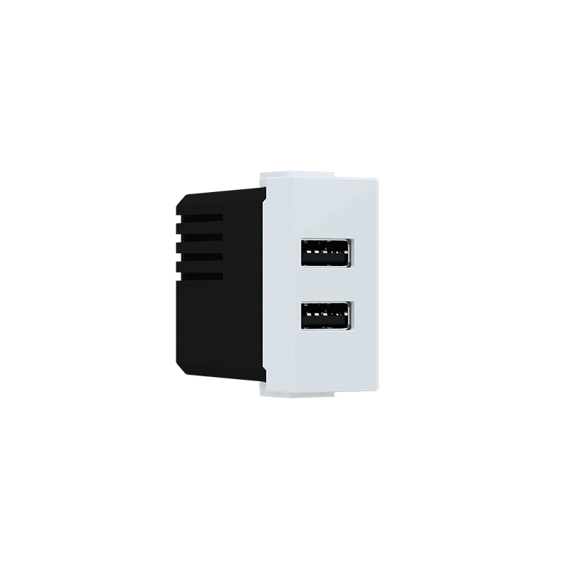 ^ MODYS USB CHARGER WHITE 1 M. 2xUSB TYPE A+C 5VDC 3A IP20 10101412360