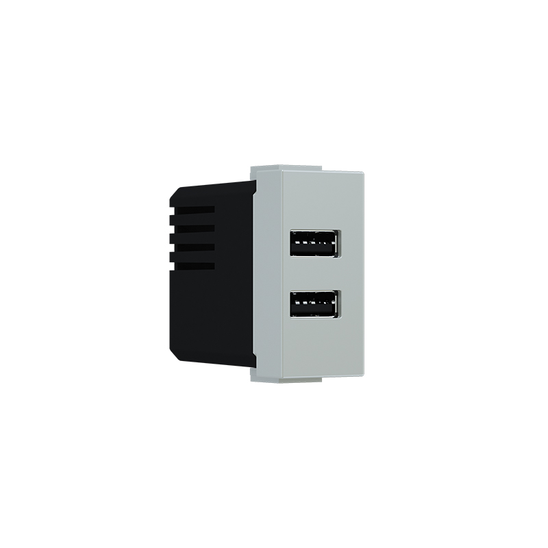 ^ MODYS USB CHARGER IVORY 1 M. 2xUSB TYPE A+C 5VDC 3A IP20 10101412361