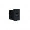^ MODYS USB CHARGER MATT BLACK 1 M. 2xUSB TYPE A+C 5VDC 3A IP20 10101412364