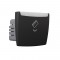 ^ MODYS MECHANICAL CARD SWITCH 220V 10A IP 20 MATT BLACK 10101412381