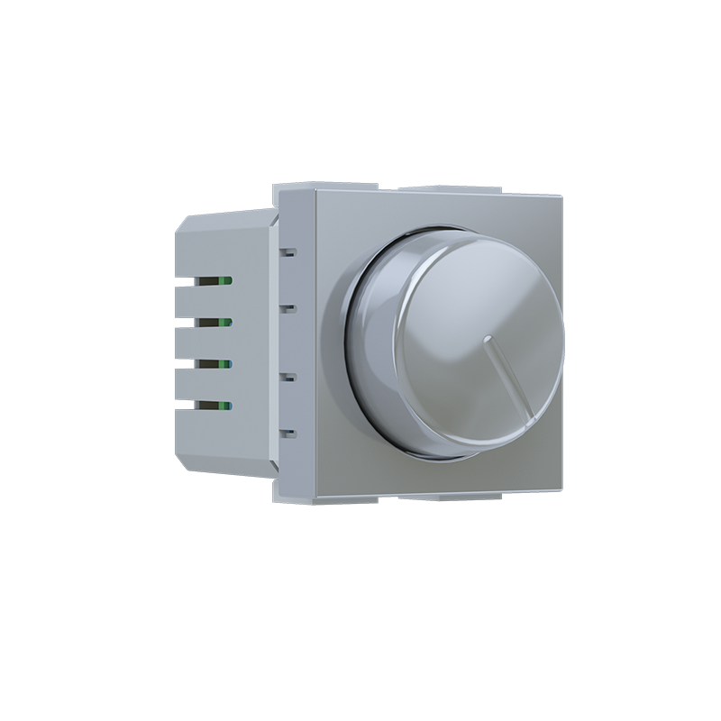 ^ MODYS ROTARY 2-WAY DIMMER LED (7-110W) 2ΣΤ. 250VAC IP20 SILVER 10101412395
