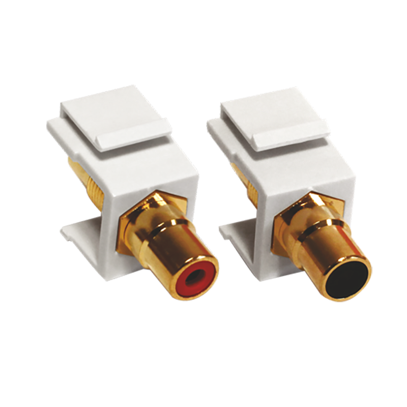 ^ MODYS 2XAUDIO ADAPTER RCA KS 1M WHITE 10101416792