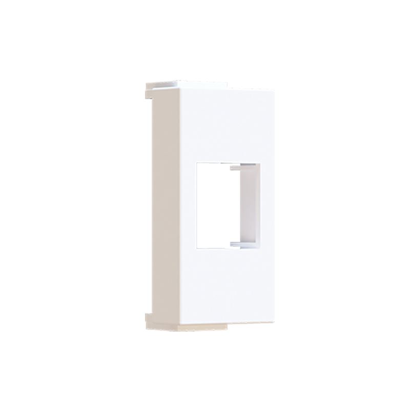 ^ MODYS MOUNTING FRAME BLANK FOR KEYSTONE WHITE 1 M. IP20 10101425253