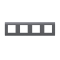 ^ MODYS FRAME 4X2 M. GREY EMBOSS 10101431625