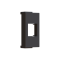 ^ MODYS MOUNTING FRAME BLANK FOR KEYSTONE ANTHRACITE 1 M. IP20 10101431961