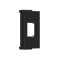 ^ MODYS MOUNTING FRAME BLANK FOR KEYSTONE MATT BLACK 1 M. IP21 10101433465