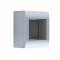 ^ WALL MOUNTING BOX 2M IP20 SILVER 10101433608