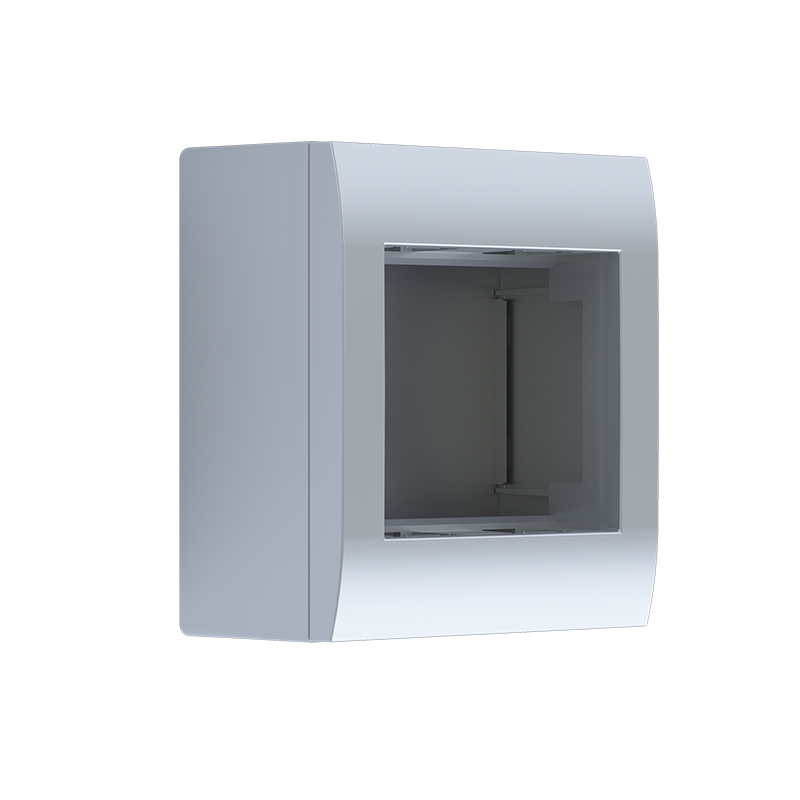 ^ WALL MOUNTING BOX 2M IP20 SILVER 10101433608