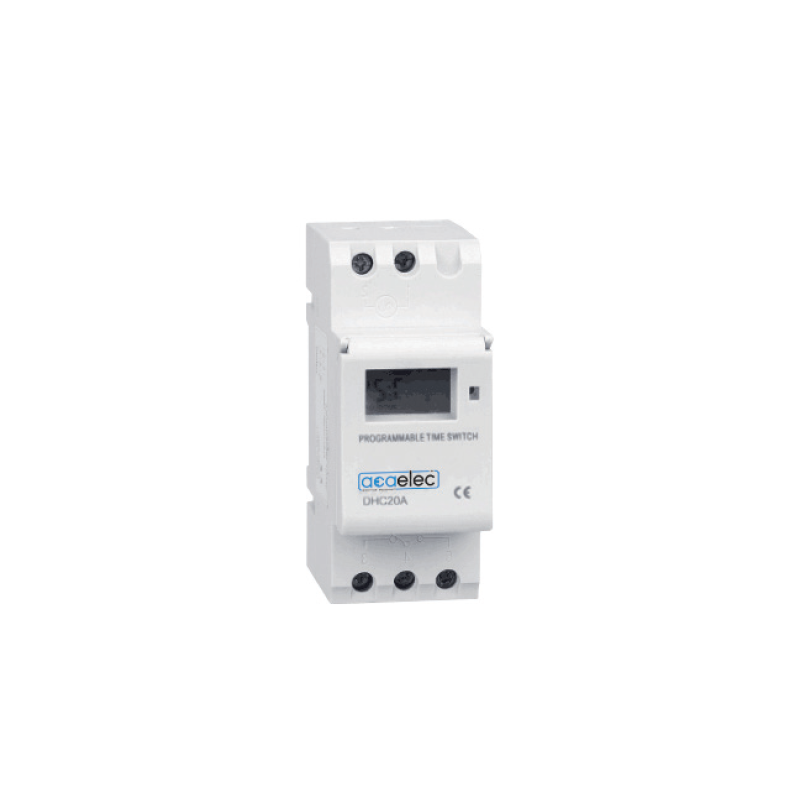 DIGITAL WEEKLY TIME SWITCH 1 NO 1M 150HOURS RESERVE DY00000011