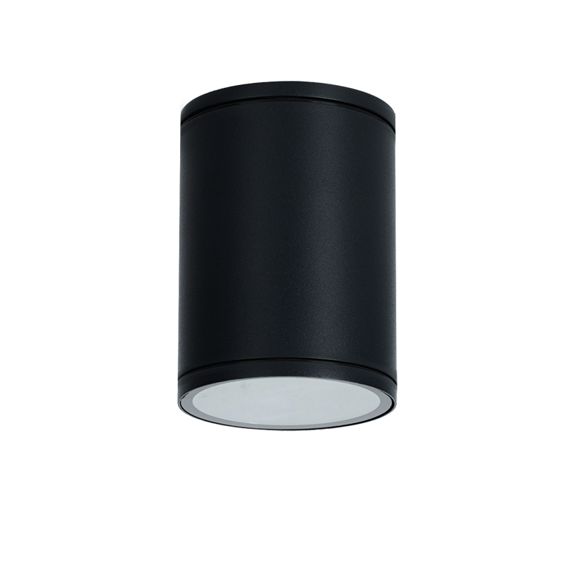 E27 PAR30  ROUND CEILING LUMINAIRE 230V AC SAND BLACK IP65 MAX.35W LG2302E27B