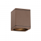 ^GU10  SQUARE CEILING LUMINAIRE 230V AC RUSTY IP65 GU10 MAX.35W LG2401GU10R